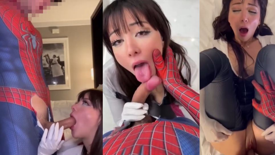 Waifumiia Spiderman Fucks Spider Gwen’s Hot Pussy