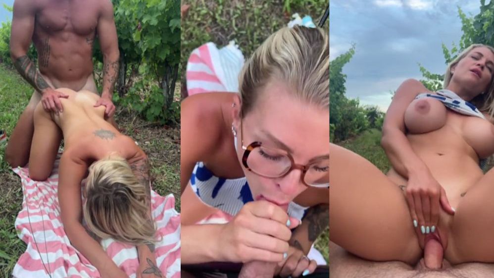 Margot Dulac Reverse Cowgirl Outdoor Sextape