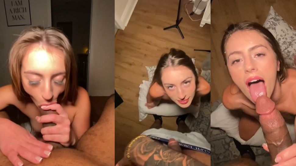 Glitterati POV BBC Throatfuck Until He Cums