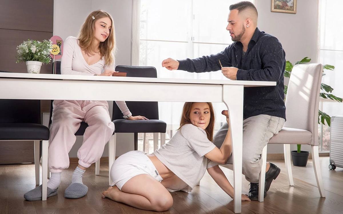 Nicole Murkovski & Sasha Paige – Card Game Shifts In Anal Play
